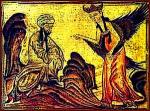 Mohammed und der Engel Gabriel